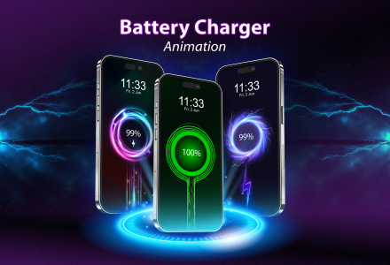 اسکرین شات برنامه Battery Charger Animation Art 1