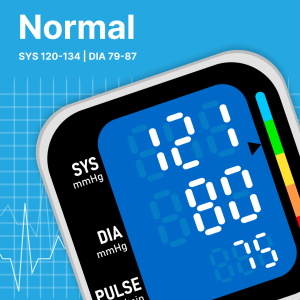 اسکرین شات برنامه Blood Pressure Tracker App 1