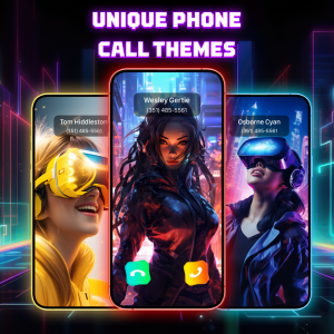 اسکرین شات برنامه Color Phone Call Screen Theme 8