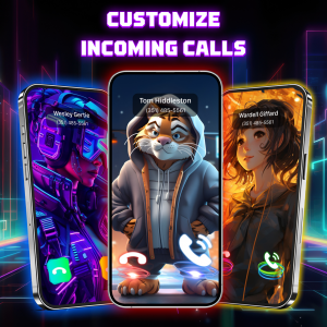 اسکرین شات برنامه Color Phone Call Screen Theme 4