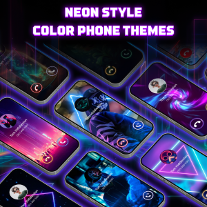 اسکرین شات برنامه Color Phone Call Screen Theme 3