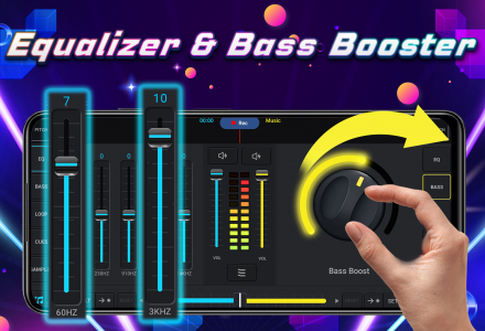 اسکرین شات برنامه DJ Mixer Music: Virtual DJ Mix 3