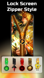 اسکرین شات 7 برنامه Zipper Lock Screen Wallpapers