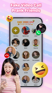 اسکرین شات 7 برنامه Prank Call - Fake Call Video