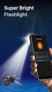 اسکرین شات برنامه Flashlight - Flash Alert App 7