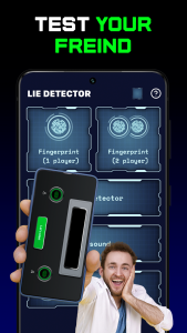 اسکرین شات برنامه Lie Detector Test : Prank App 5