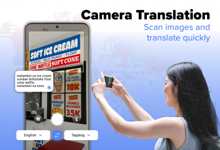 اسکرین شات 2 برنامه Language Translator, Translate
