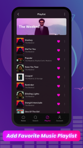 اسکرین شات برنامه Offline Music Player - MP3 App 5