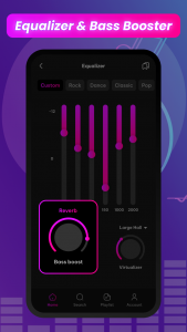 اسکرین شات برنامه Offline Music Player - MP3 App 4