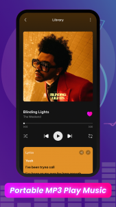 اسکرین شات برنامه Offline Music Player - MP3 App 3