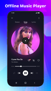 اسکرین شات برنامه Offline Music Player - MP3 App 2