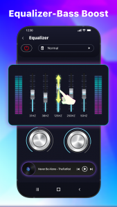 اسکرین شات برنامه Offline Music Player - MP3 App 4