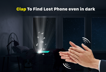 اسکرین شات برنامه Find My Phone by Clap or Flash 3