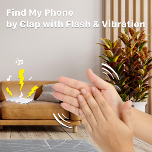 اسکرین شات برنامه Find My Phone by Clap or Flash 2