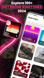 اسکرین شات 1 برنامه Ringtones Music & Wallpapers