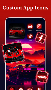 اسکرین شات 3 برنامه Themes - Wallpapers & Widgets