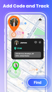 اسکرین شات برنامه Phone Tracker Location Tracker 3