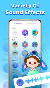 اسکرین شات 3 برنامه Voice Changer by Sound Effects