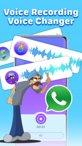 اسکرین شات 2 برنامه Voice Changer by Sound Effects