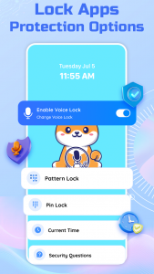 اسکرین شات برنامه Voice Screen Lock & Voice Lock 2