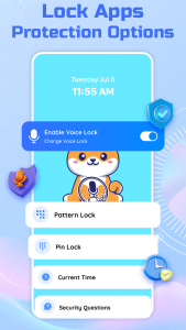 اسکرین شات 2 برنامه Voice Screen Lock & Voice Lock