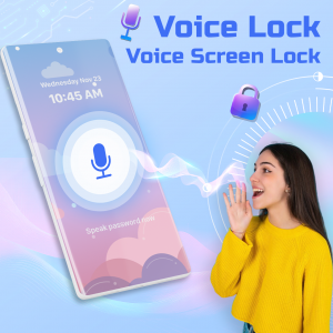 اسکرین شات برنامه Voice Screen Lock & Voice Lock 1