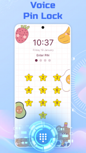 اسکرین شات برنامه Voice Screen Lock & Voice Lock 7