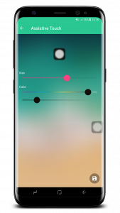 اسکرین شات برنامه Assistive Touch iOS 15 6