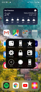 اسکرین شات 3 برنامه Assistive Touch iOS