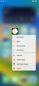 اسکرین شات برنامه Launcher iOS 16 5