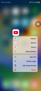 اسکرین شات برنامه Launcher iOS 18 8