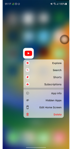 اسکرین شات 7 برنامه Launcher iOS 26