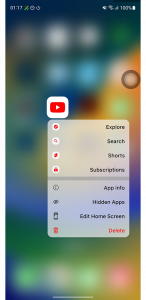 اسکرین شات 7 برنامه Launcher iOS 26