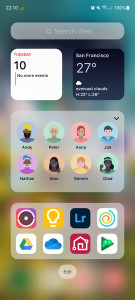 اسکرین شات برنامه Launcher iOS 17 (TiOS) Lite 4
