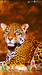 اسکرین شات برنامه Leopard Live Wallpaper 4