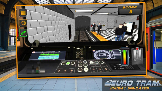 اسکرین شات بازی Euro Tram Subway Simulator 4