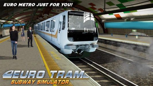 اسکرین شات بازی Euro Tram Subway Simulator 1