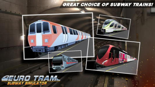 اسکرین شات بازی Euro Tram Subway Simulator 3