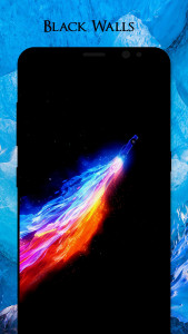اسکرین شات 2 برنامه Black Wallpapers 4K AMOLED