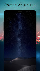اسکرین شات 5 برنامه Black Wallpapers 4K AMOLED