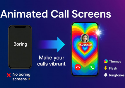 اسکرین شات 1 برنامه Calloop: Color Phone Flash