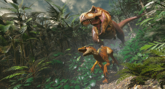 اسکرین شات 2 برنامه Encyclopedia Dinosaurs VR & AR