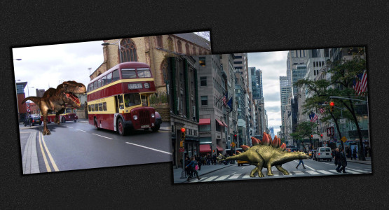 اسکرین شات 7 برنامه Encyclopedia Dinosaurs VR & AR