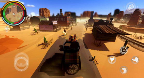 اسکرین شات بازی West Cowboy Western Polygon 4