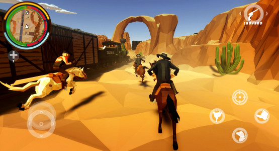 اسکرین شات بازی West Cowboy Western Polygon 6