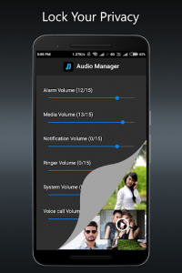 اسکرین شات برنامه Audio Manager Gallery Vault 2