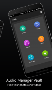 اسکرین شات 3 برنامه Audio Manager : Gallery Lock