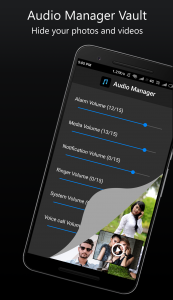 اسکرین شات برنامه Audio Manager : Gallery Lock 2