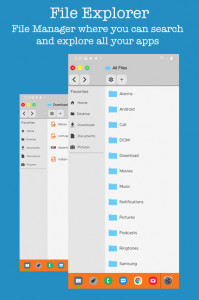 اسکرین شات برنامه Mac OS Style Launcher 2021 -Desktop style Launcher 2