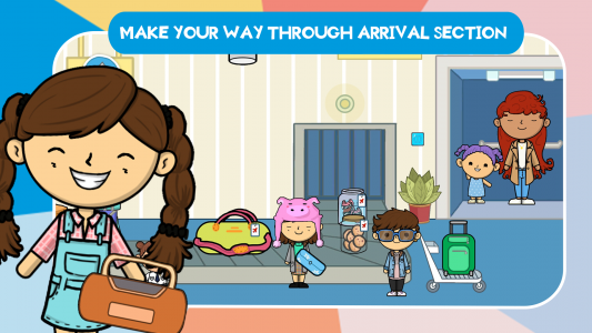 اسکرین شات 8 بازی Lila's World: Airport & Planes
